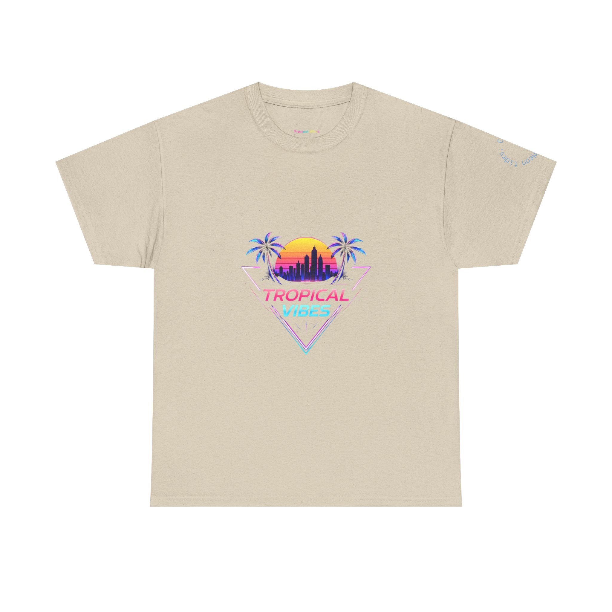 Torii Gate T-Shirt — Tropical Vibes Sunset Palm Tee