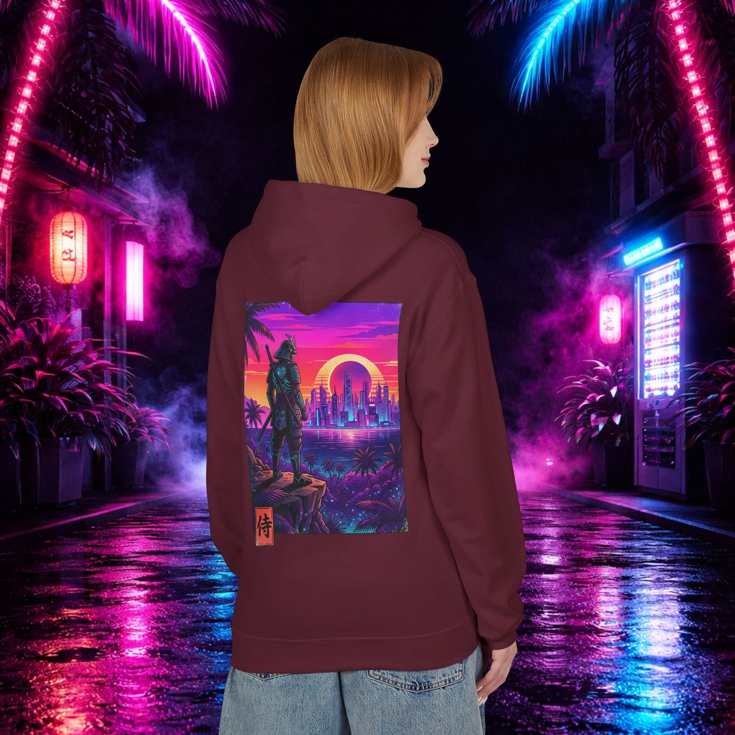 Cyber Lone Samurai Hoodie 1st edition