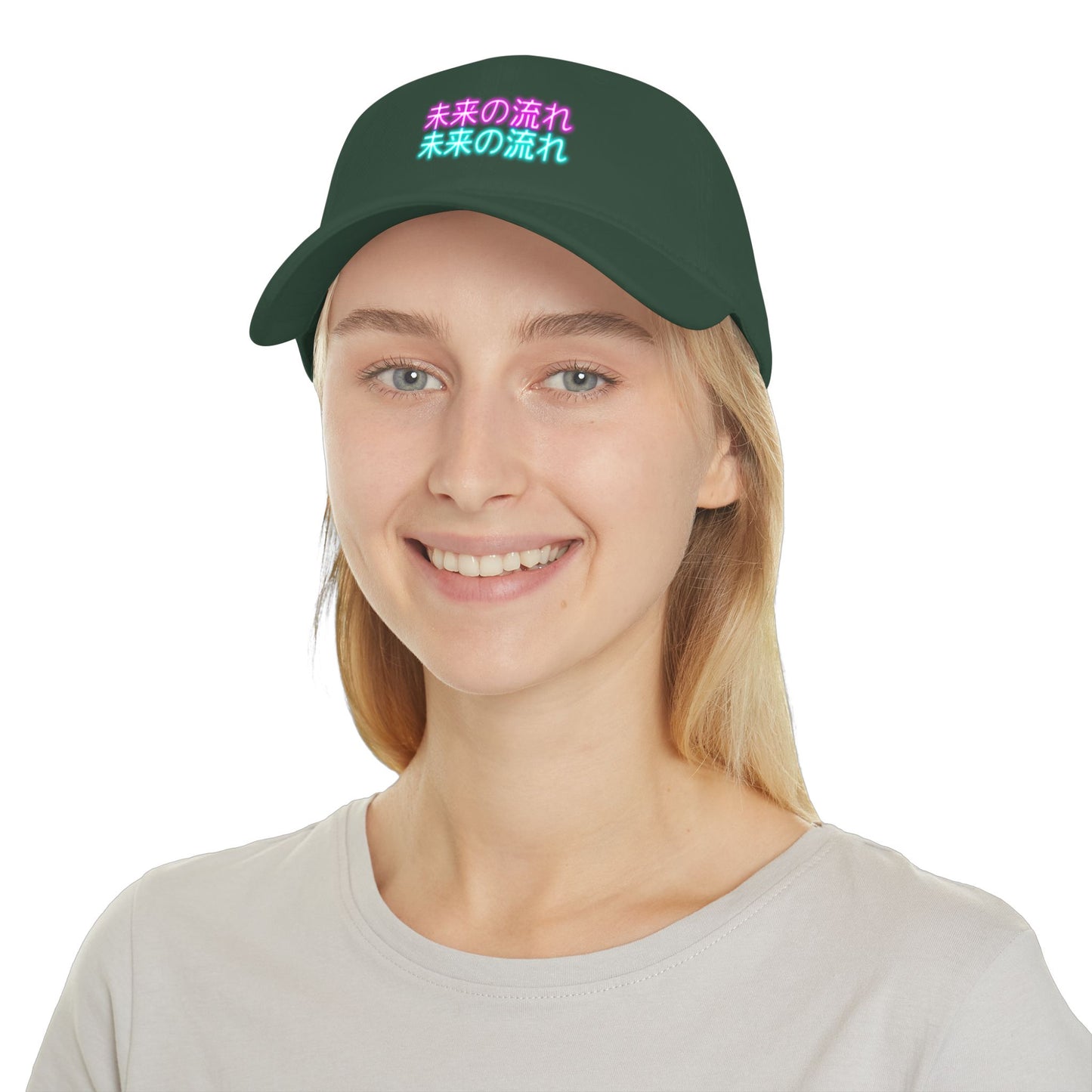 Neon 未来の流れ (Flow of the Future) Baseball Hat