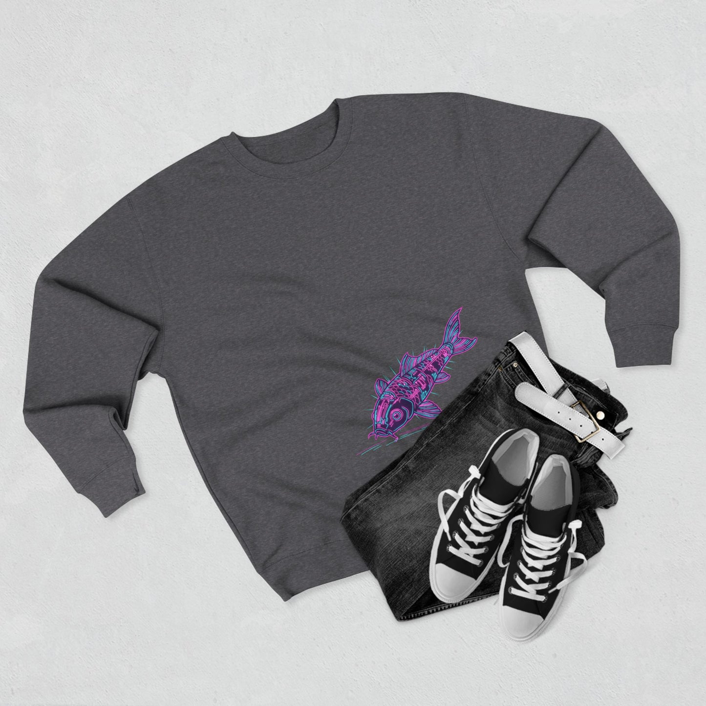 Koi wave sweatshirt