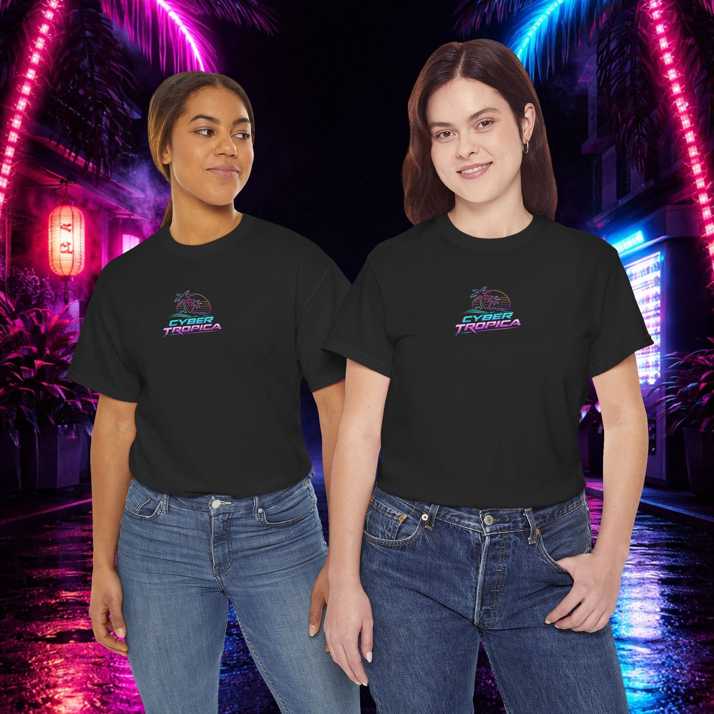 Tropical Beach Torii Gate T-Shirt