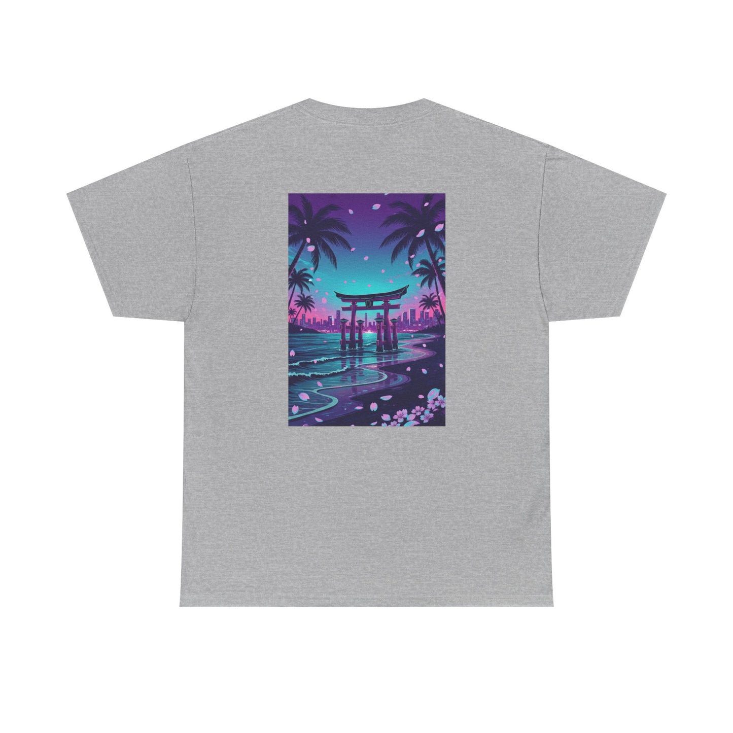 Tropical Beach Torii Gate T-Shirt