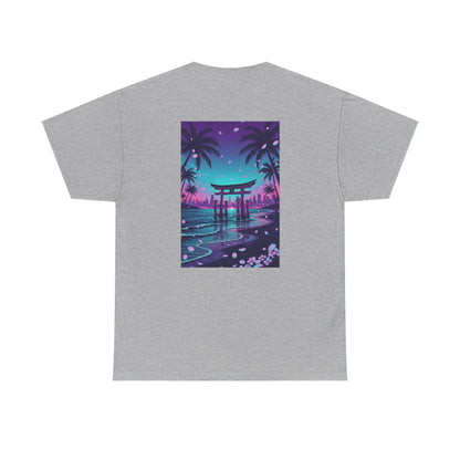 Tropical Beach Torii Gate T-Shirt
