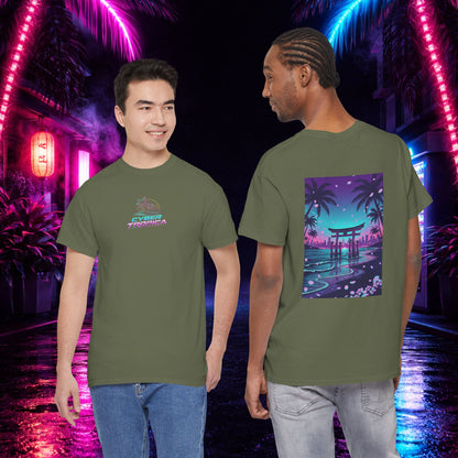 Tropical Beach Torii Gate T-Shirt