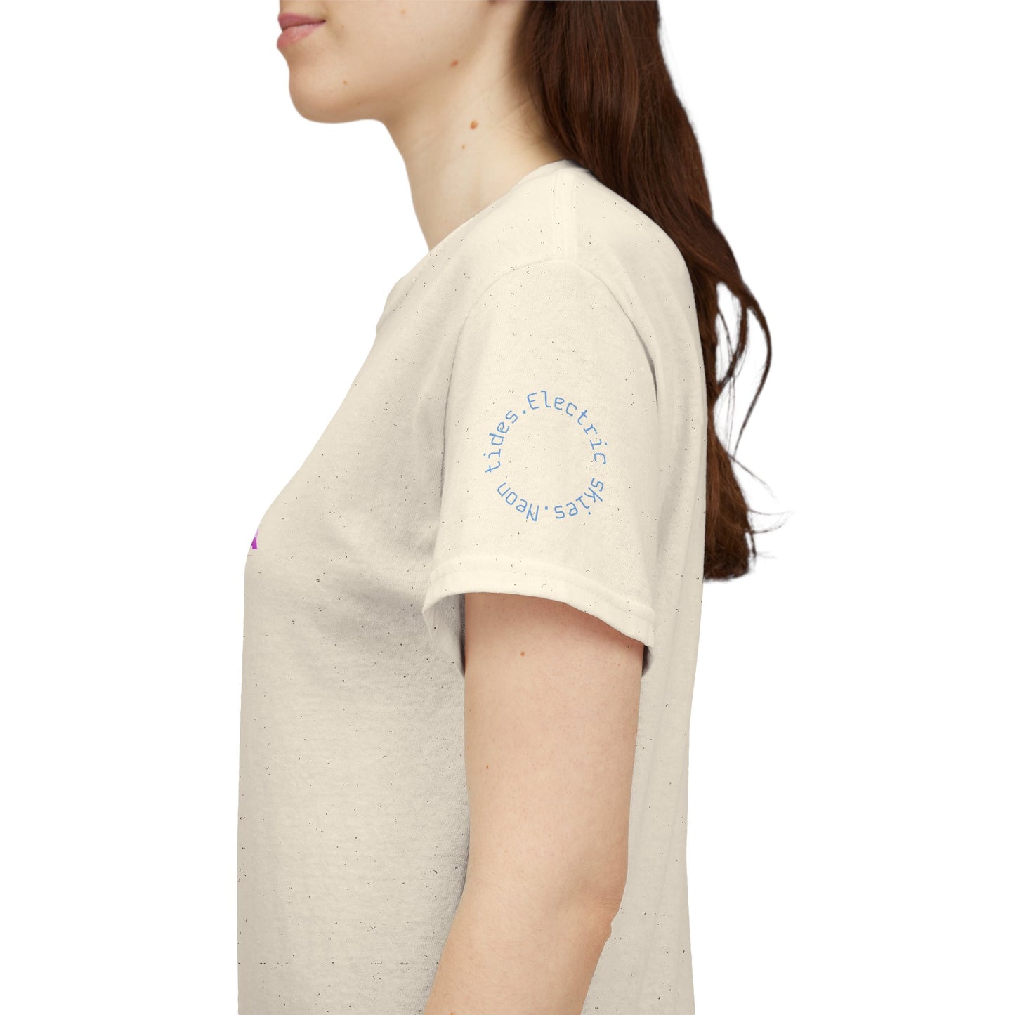 Neuroglitch Graphic Tee — Retro Futuristic Cyberpunk T-Shirt