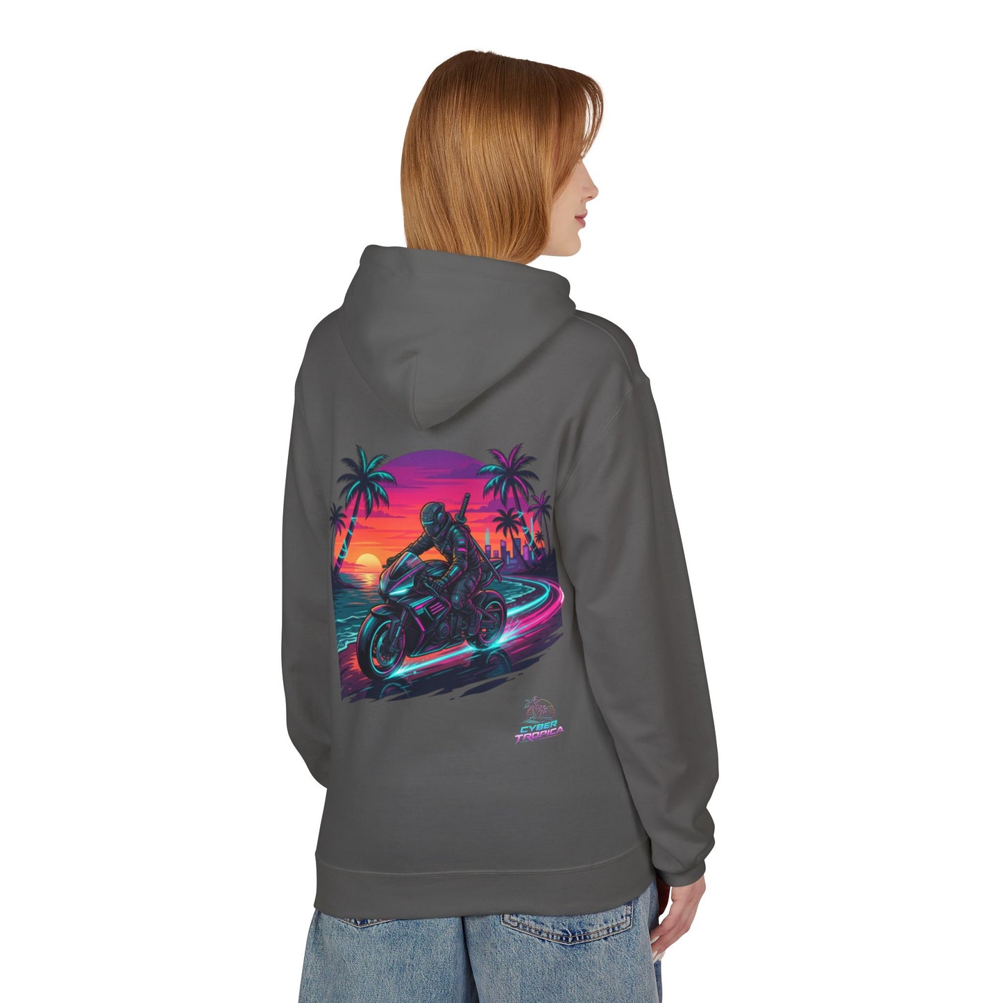 Neon Palm Rider Graphic Pullover 1st edition
