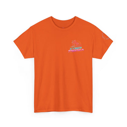 Neuroglitch Graphic Tee — Retro Futuristic Cyberpunk T-Shirt