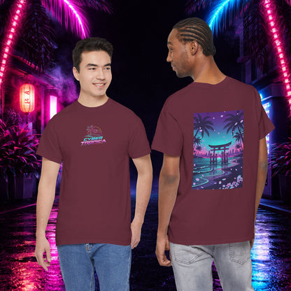 Tropical Beach Torii Gate T-Shirt