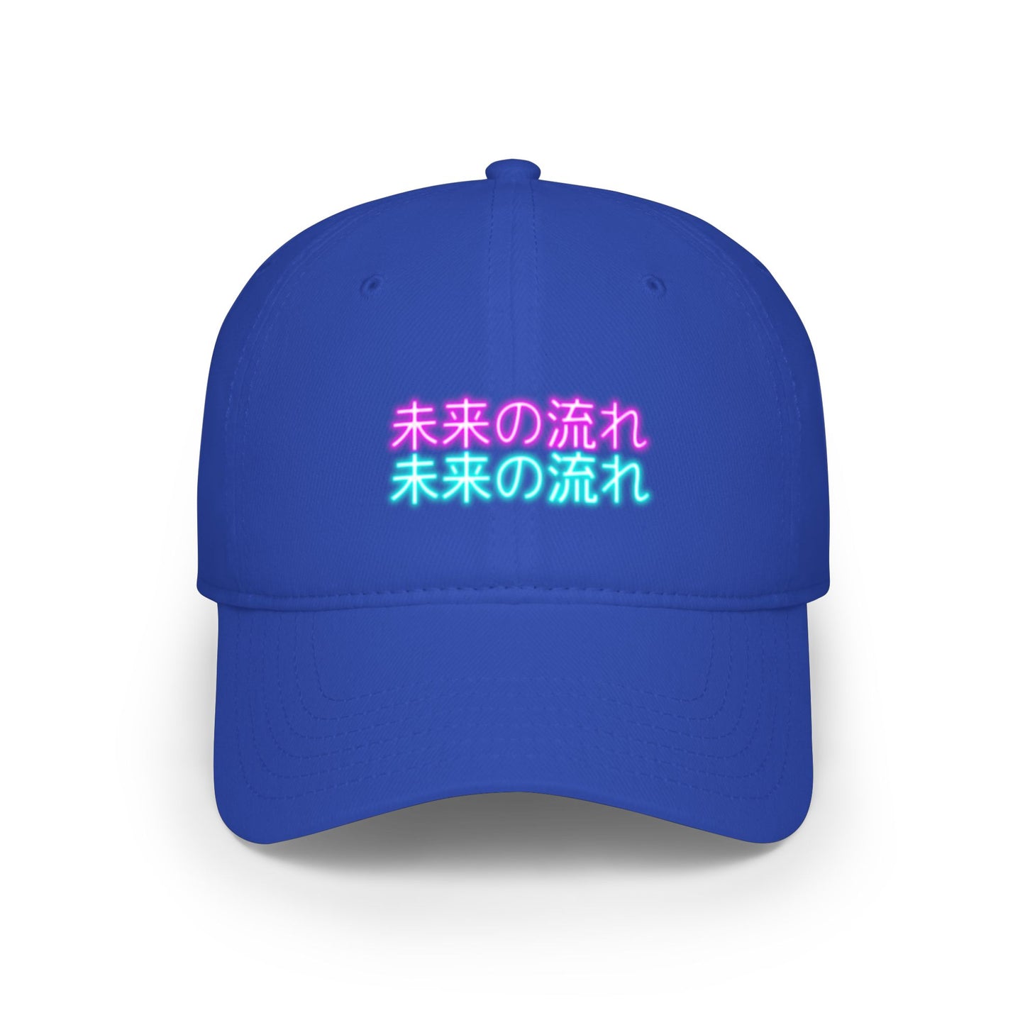 Neon 未来の流れ (Flow of the Future) Baseball Hat