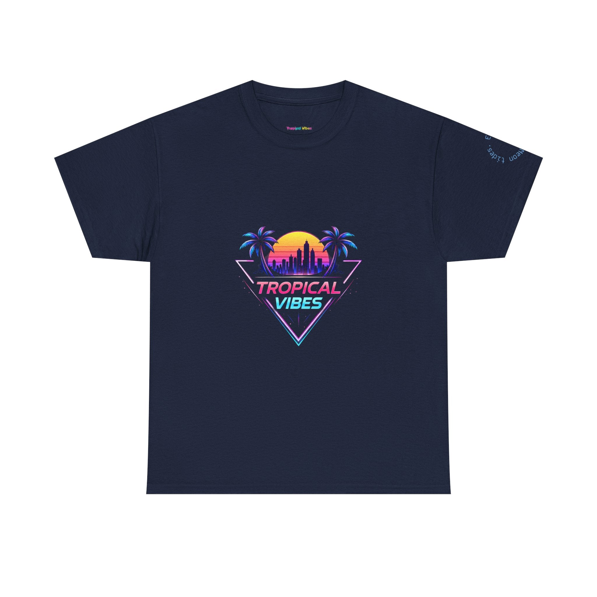 Torii Gate T-Shirt — Tropical Vibes Sunset Palm Tee