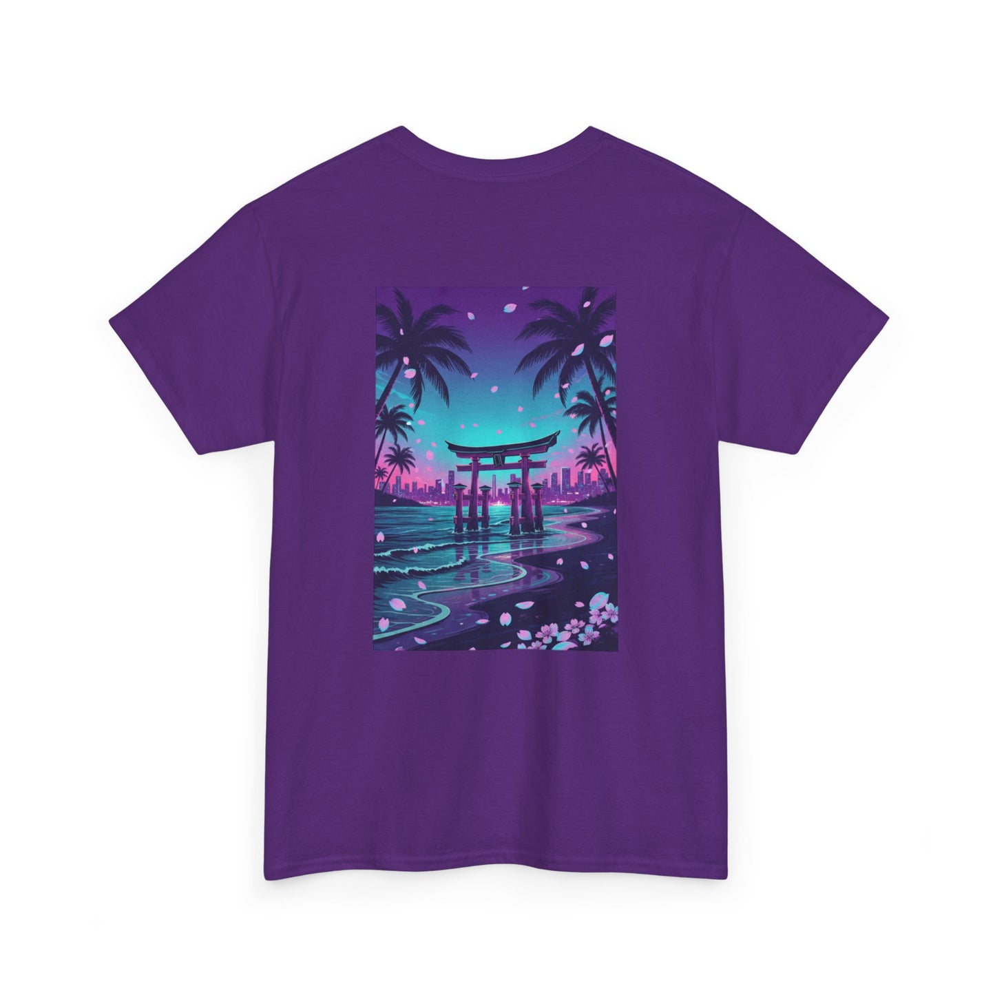 Tropical Beach Torii Gate T-Shirt