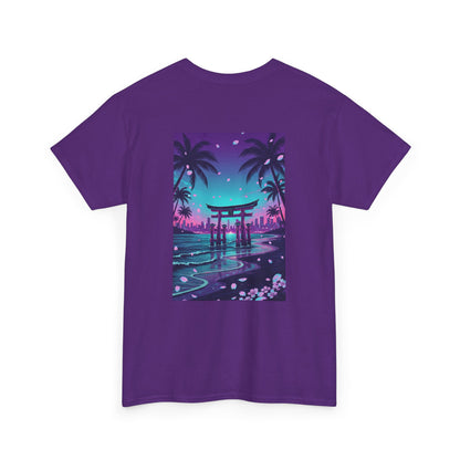 Tropical Beach Torii Gate T-Shirt