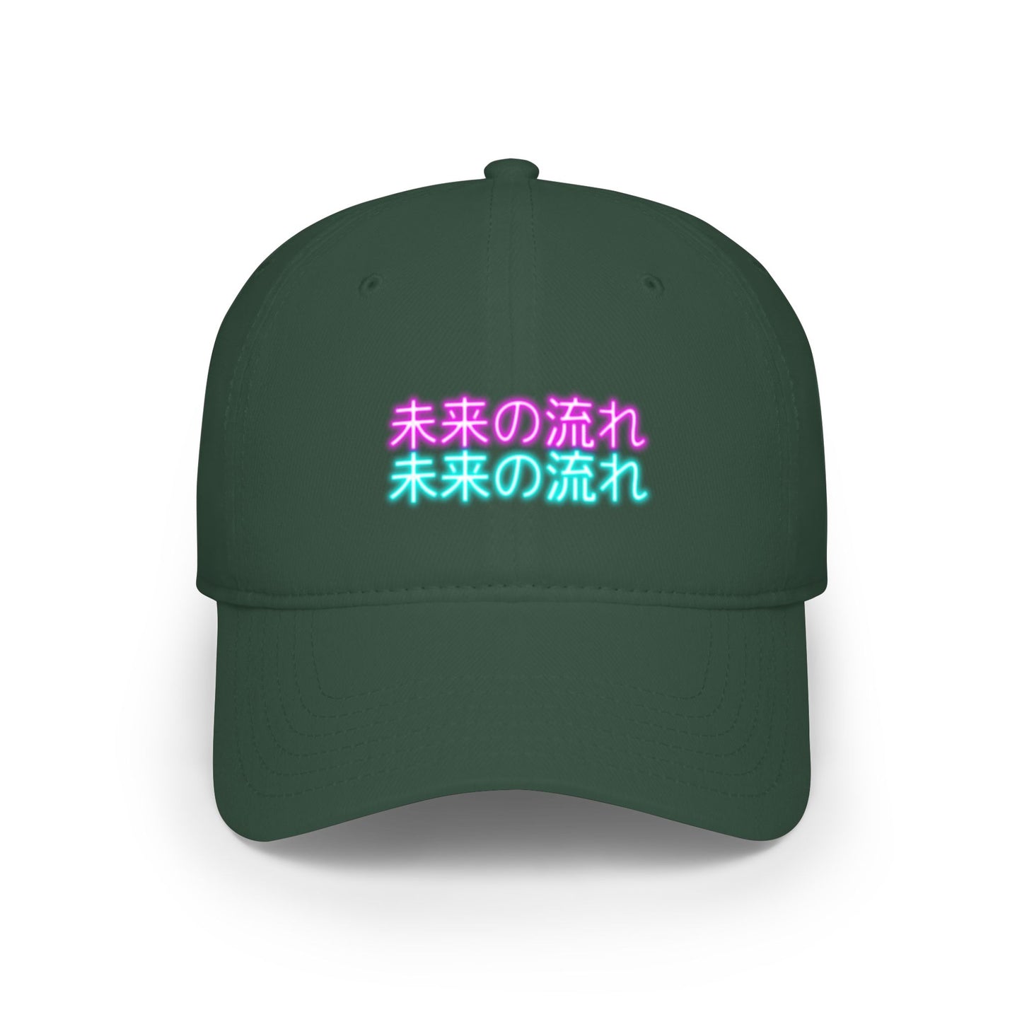 Neon 未来の流れ (Flow of the Future) Baseball Hat