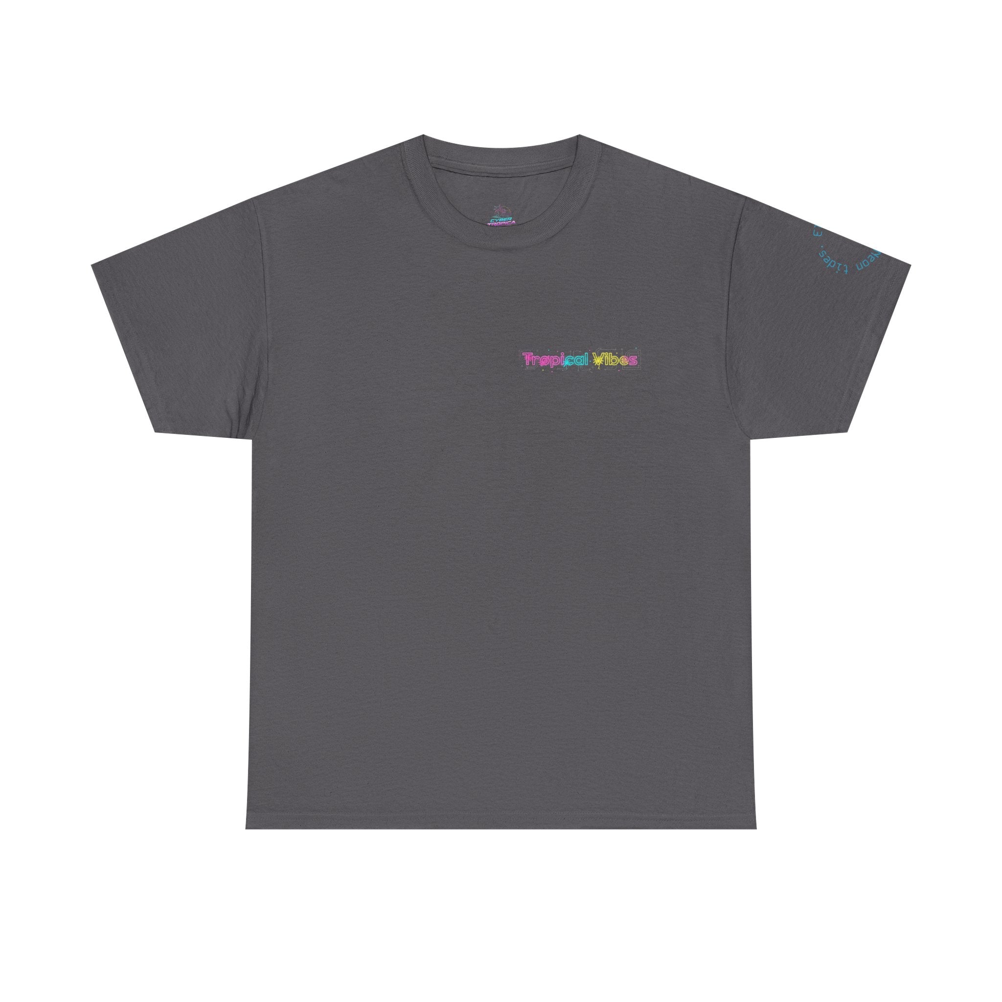 Retro Palm Sunset T-Shirt — Vaporwave Beach Graphic Tee