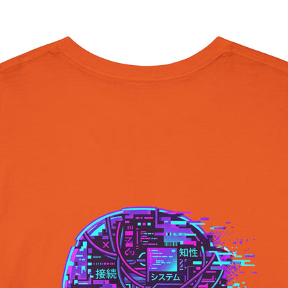 Neuroglitch Graphic Tee — Retro Futuristic Cyberpunk T-Shirt