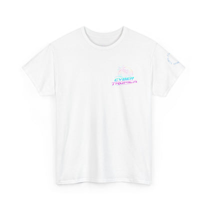 Neuroglitch Graphic Tee — Retro Futuristic Cyberpunk T-Shirt