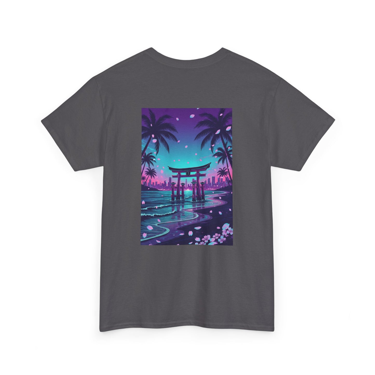 Tropical Beach Torii Gate T-Shirt