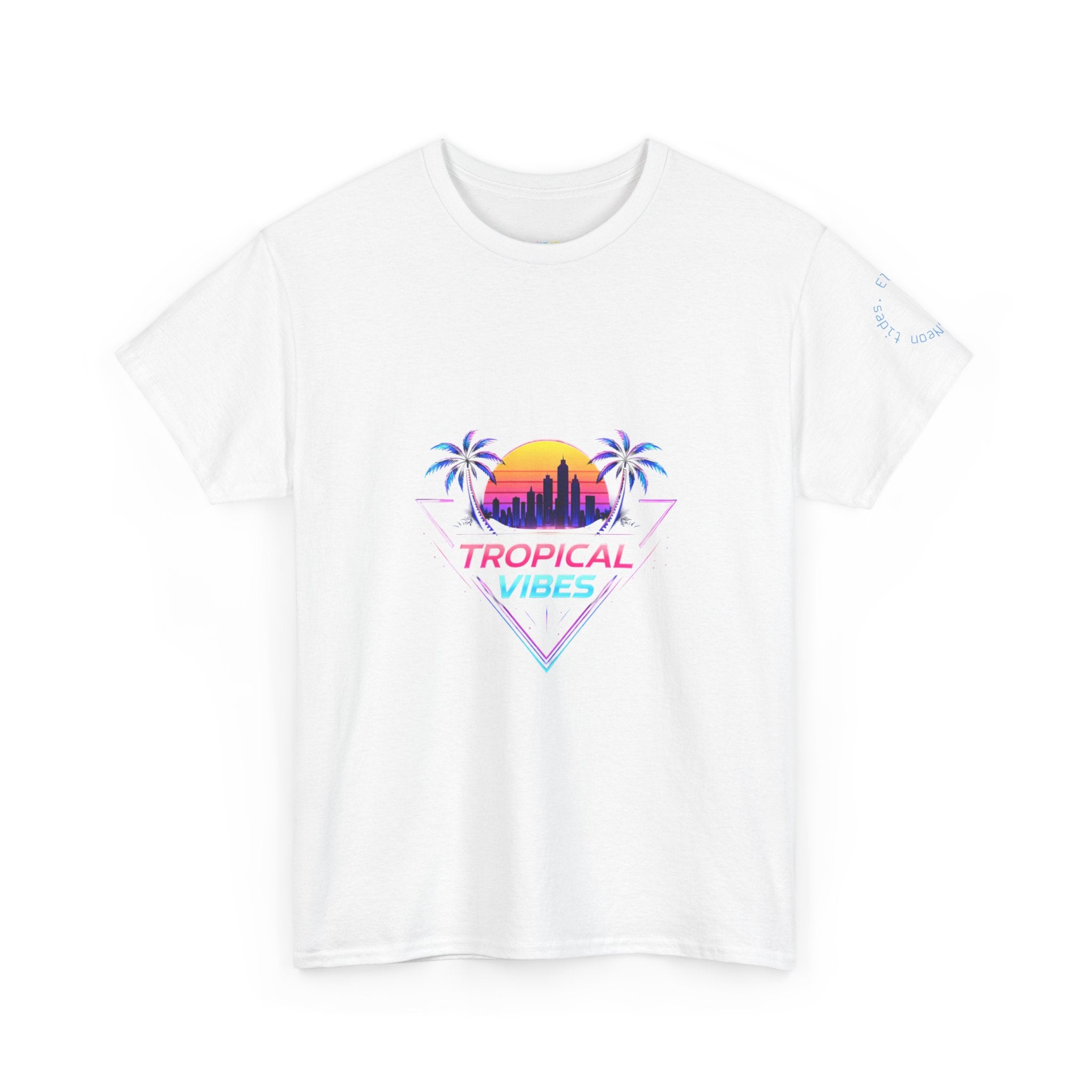 Torii Gate T-Shirt — Tropical Vibes Sunset Palm Tee