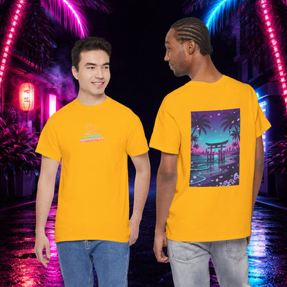 Tropical Beach Torii Gate T-Shirt