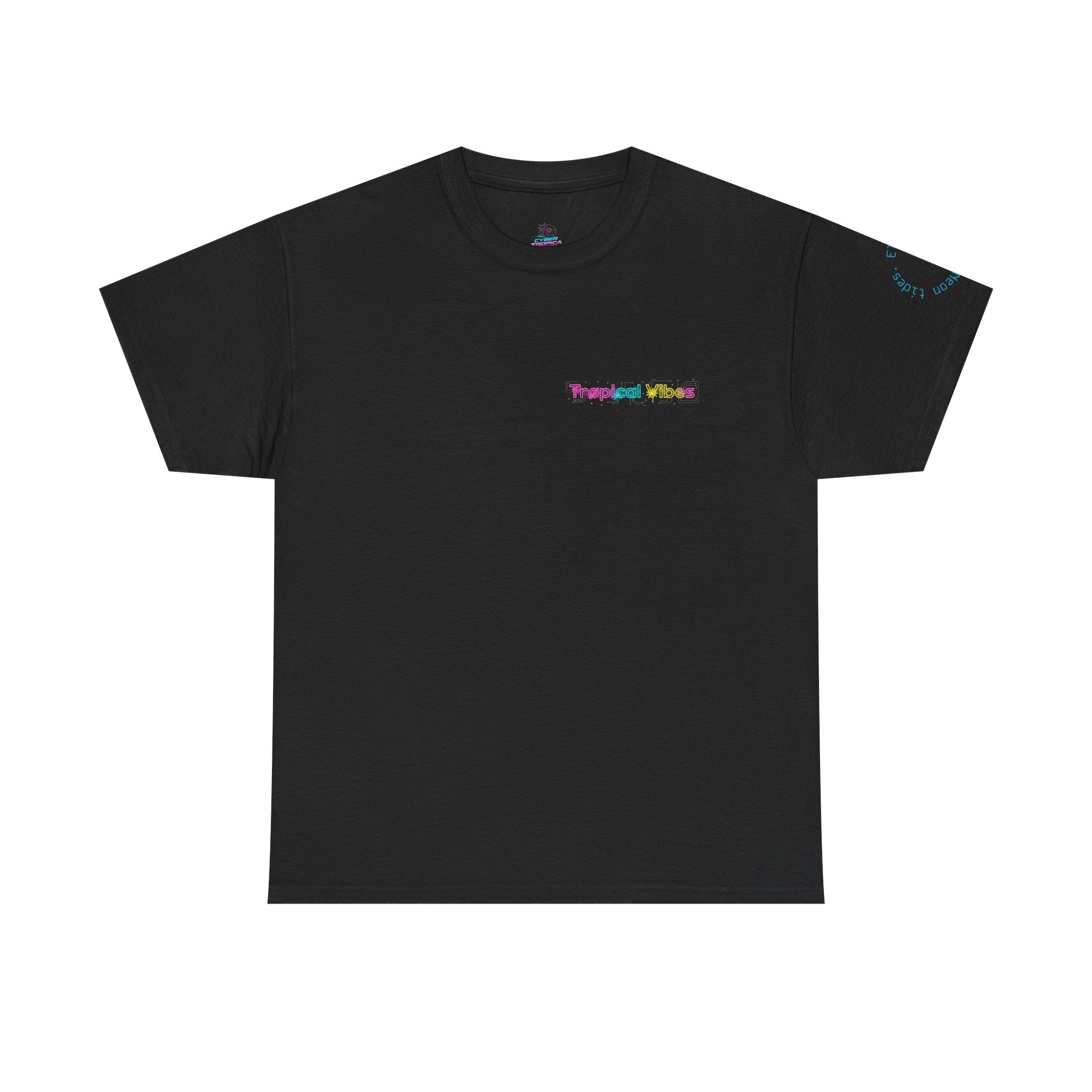 Retro Palm Sunset T-Shirt — Vaporwave Beach Graphic Tee