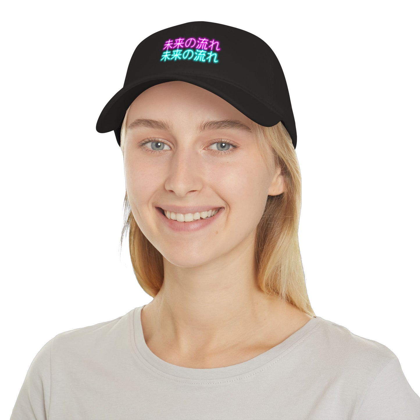 Neon 未来の流れ (Flow of the Future) Baseball Hat