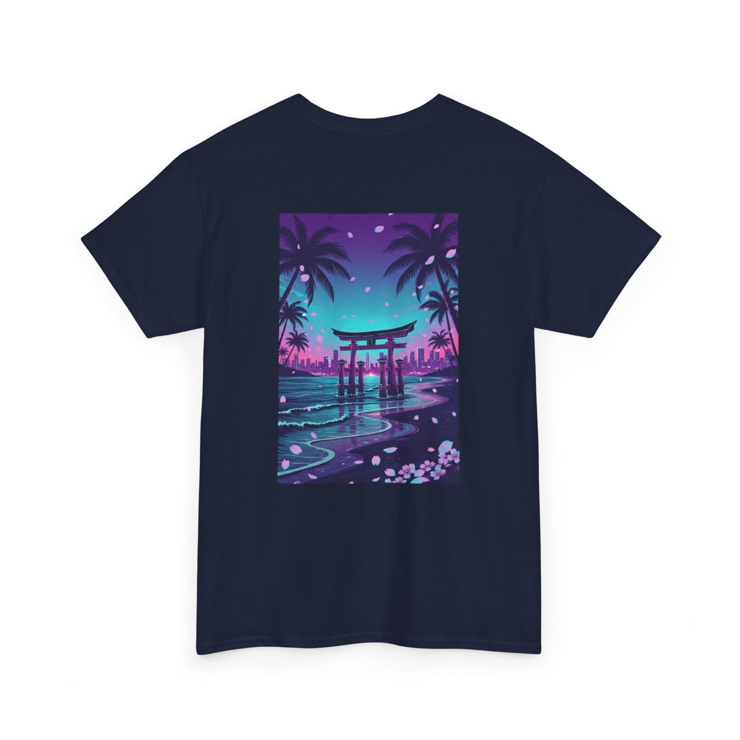Tropical Beach Torii Gate T-Shirt
