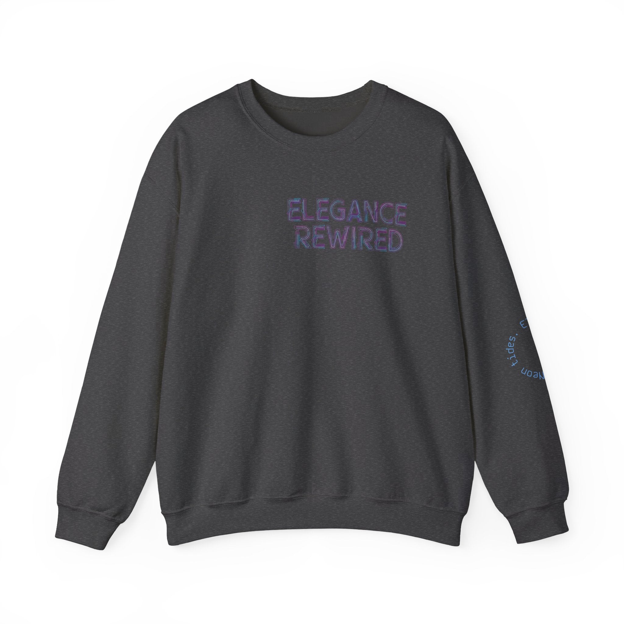 Geisha Sunset Crewneck Sweatshirt — "Elegance Rewired" Graphic Sweatshirt