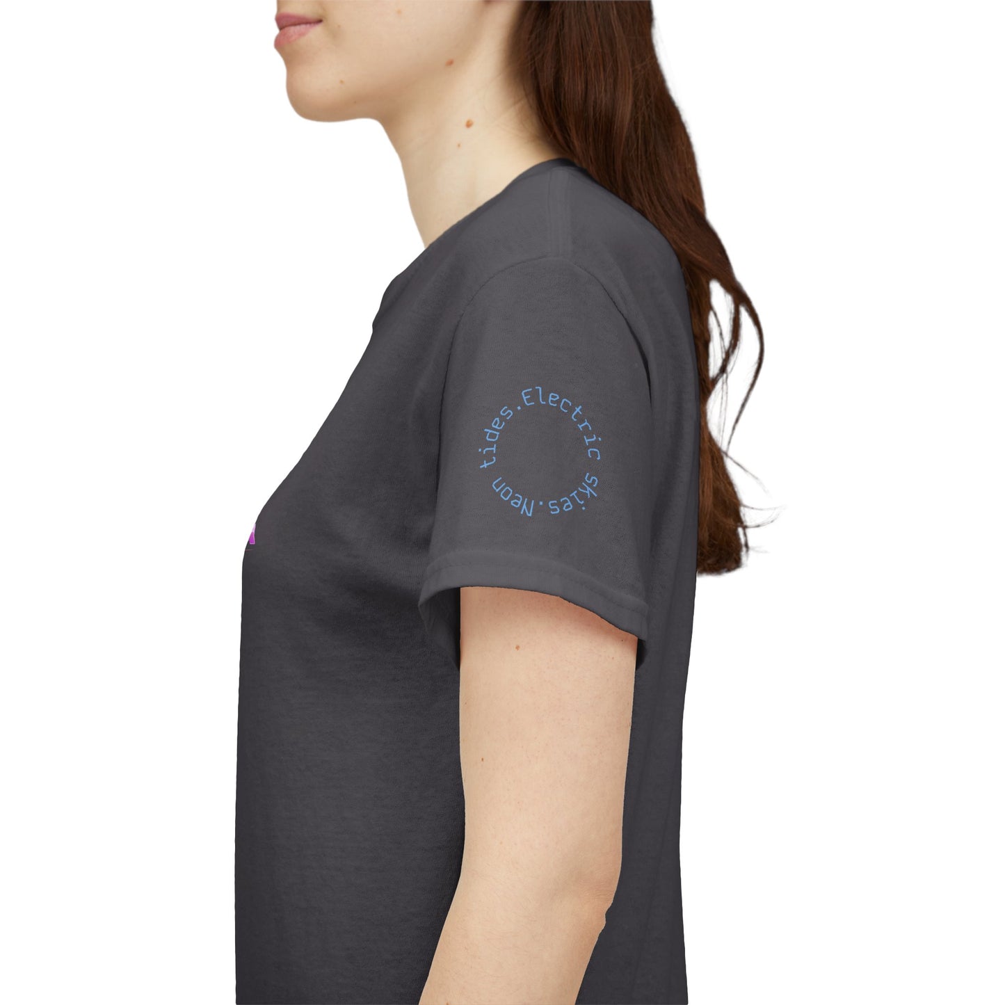 Neuroglitch Graphic Tee — Retro Futuristic Cyberpunk T-Shirt