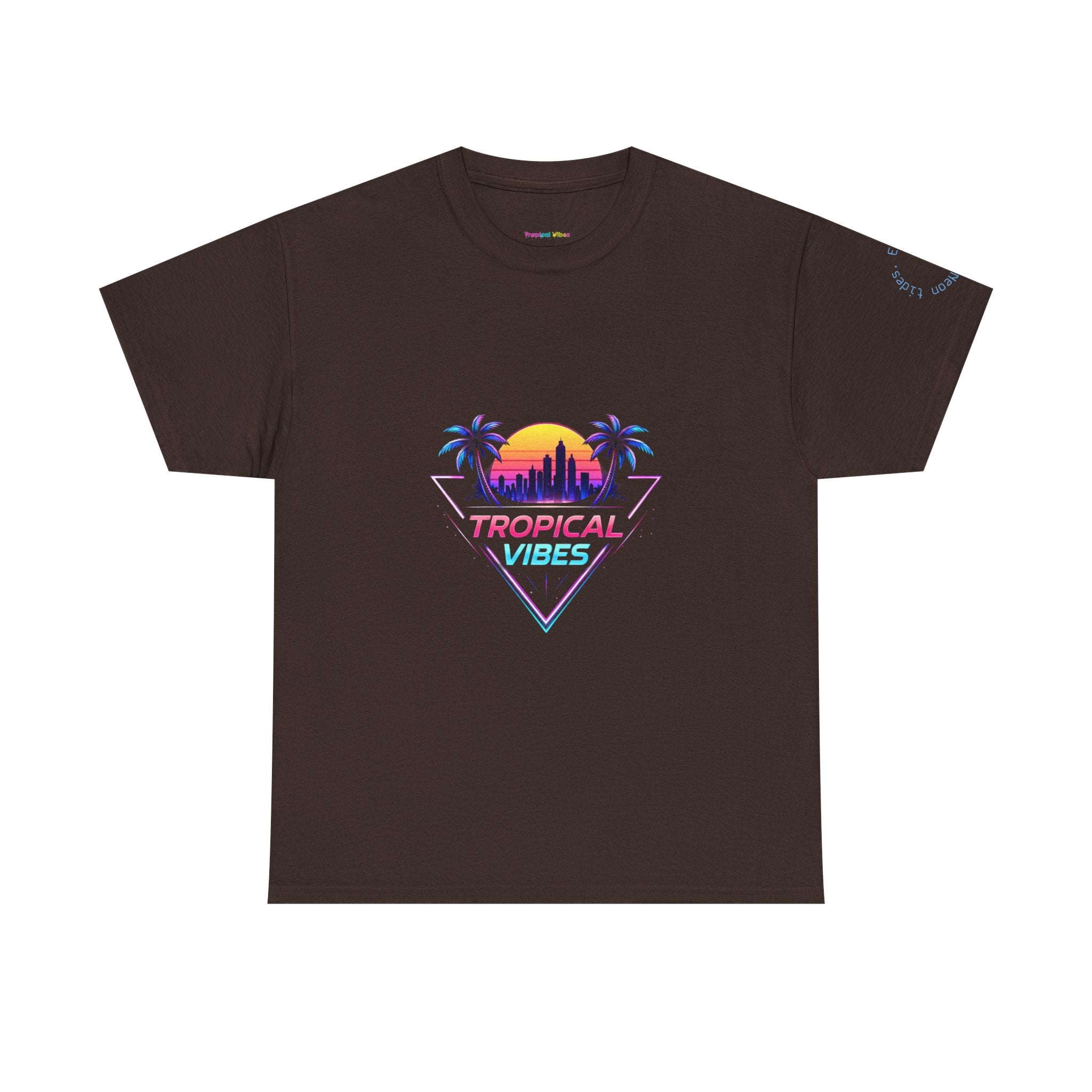 Torii Gate T-Shirt — Tropical Vibes Sunset Palm Tee