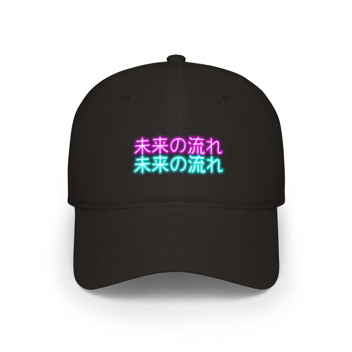 Neon 未来の流れ (Flow of the Future) Baseball Hat