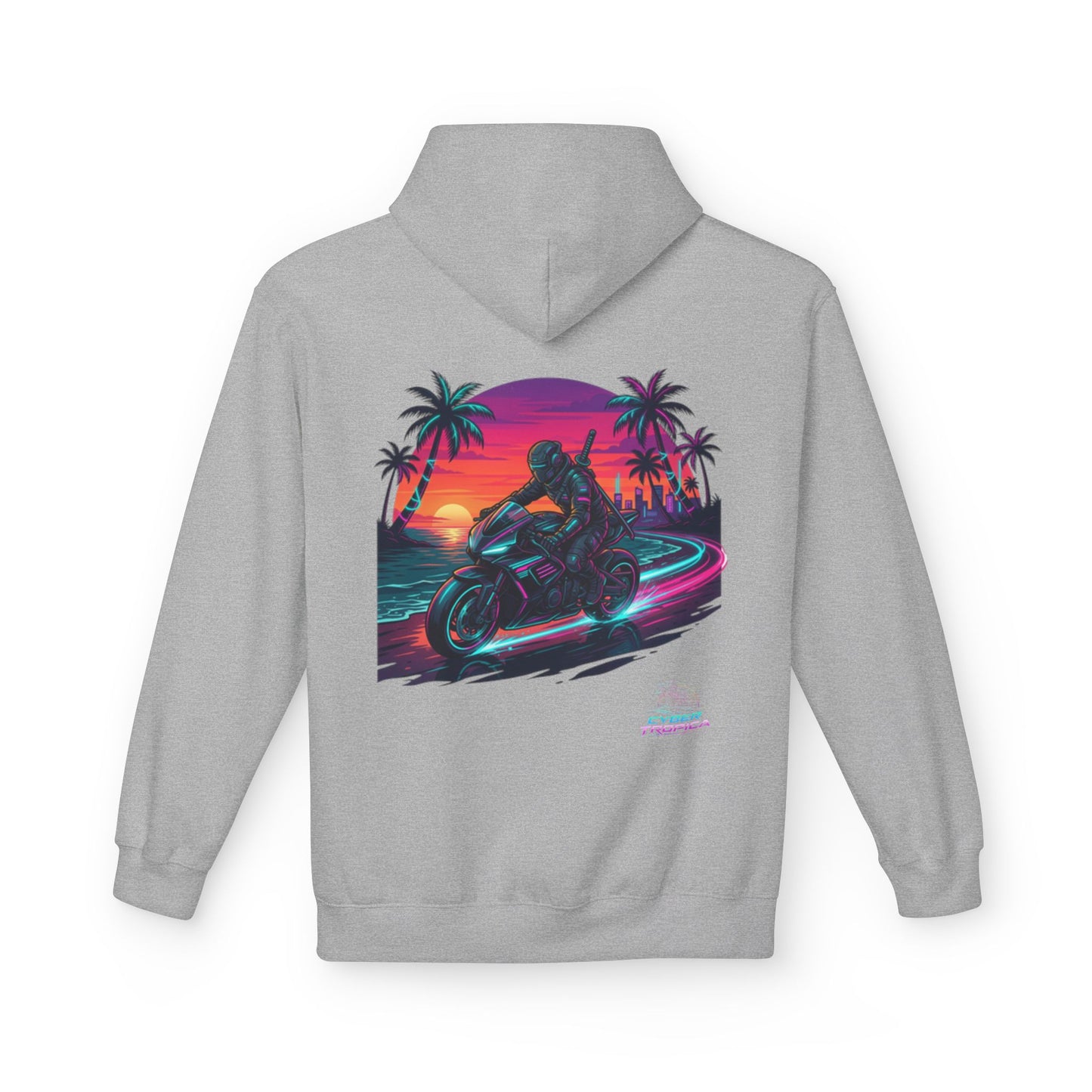 Neon Palm Rider Graphic Pullover 1st edition