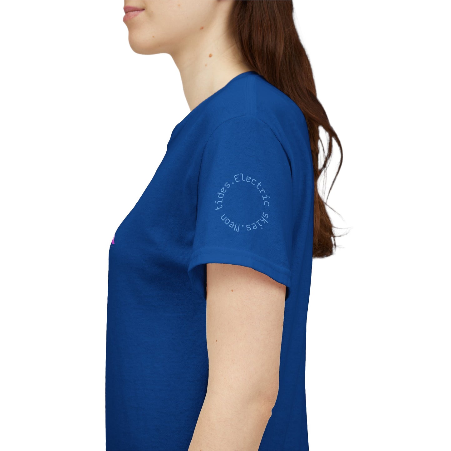 Neuroglitch Graphic Tee — Retro Futuristic Cyberpunk T-Shirt