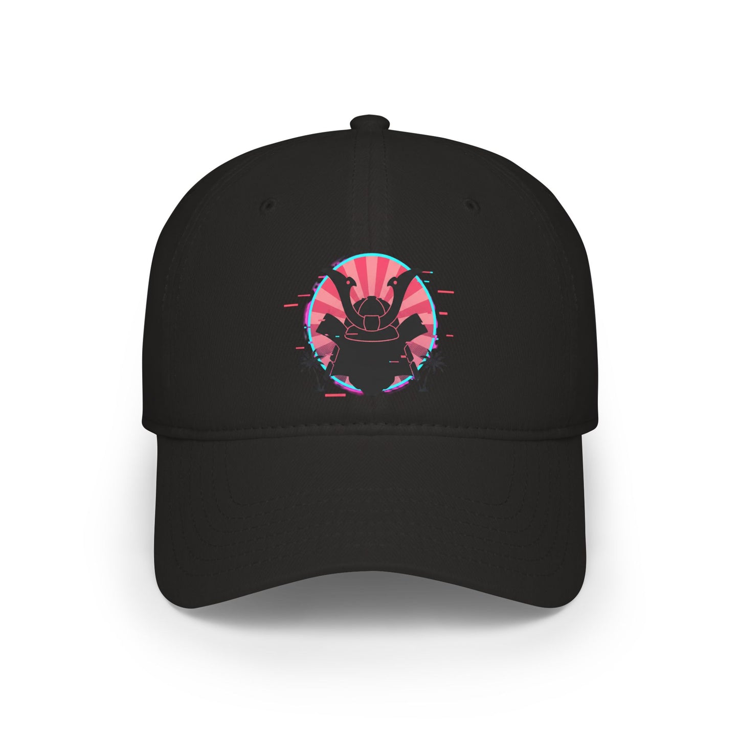 Tropical Samurai Sunset Baseball Cap