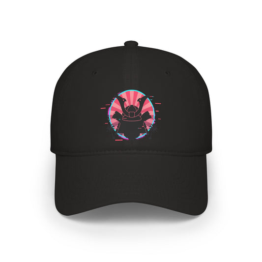 Tropical Samurai Sunset Baseball Cap