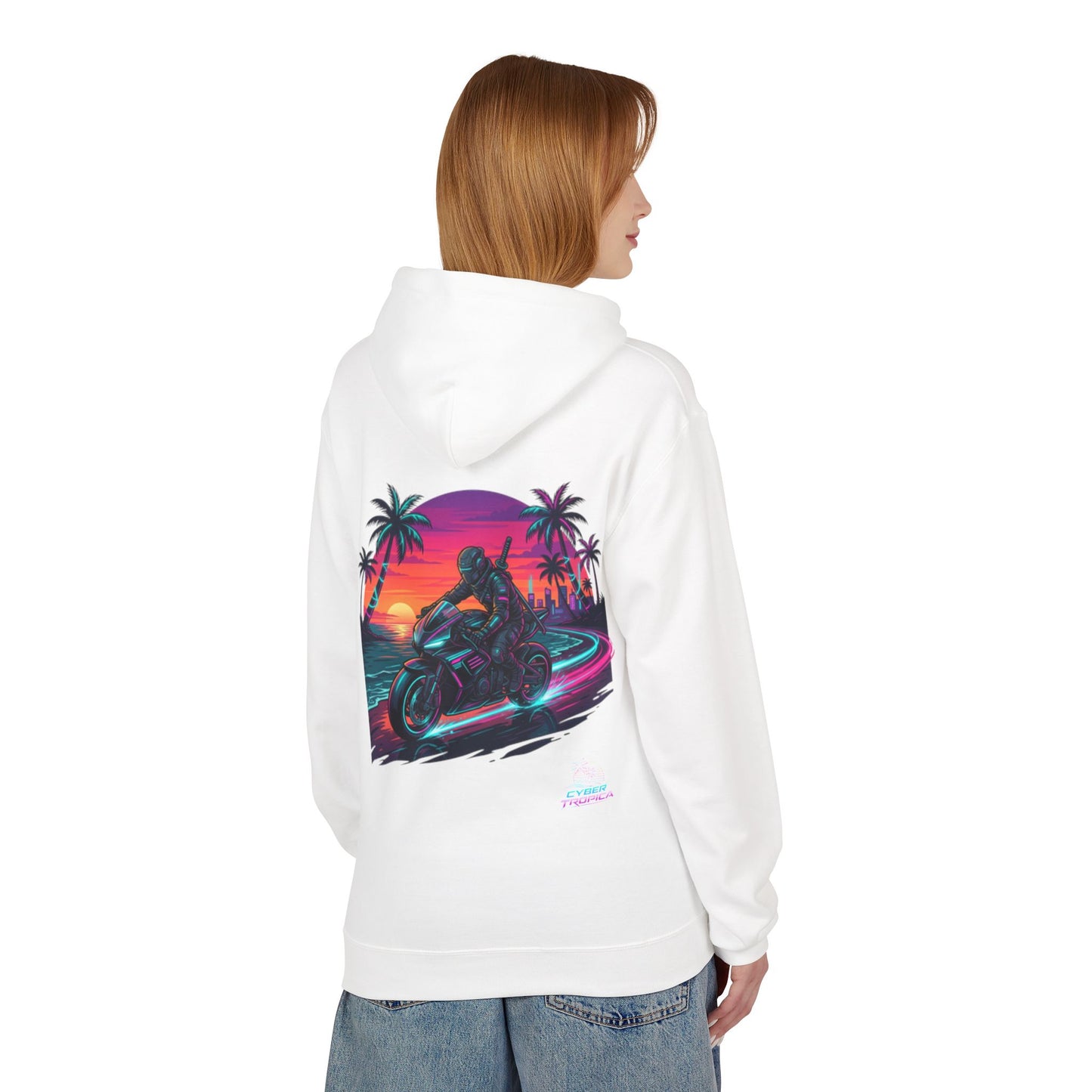 Neon Palm Rider Graphic Pullover 1st edition