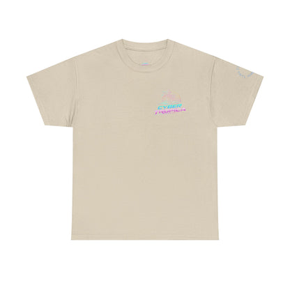 Neuroglitch Graphic Tee — Retro Futuristic Cyberpunk T-Shirt