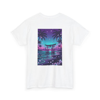 Tropical Beach Torii Gate T-Shirt