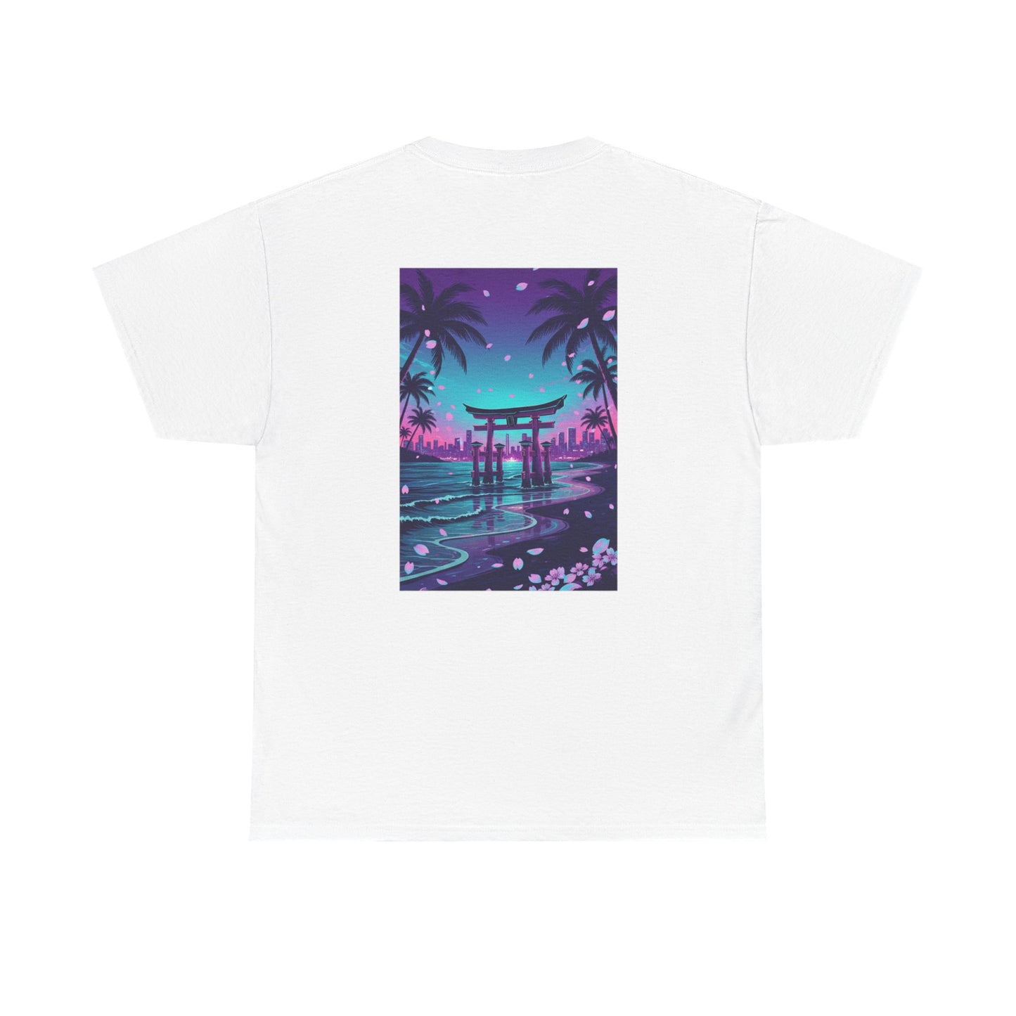 Tropical Beach Torii Gate T-Shirt