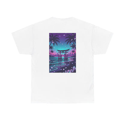 Tropical Beach Torii Gate T-Shirt