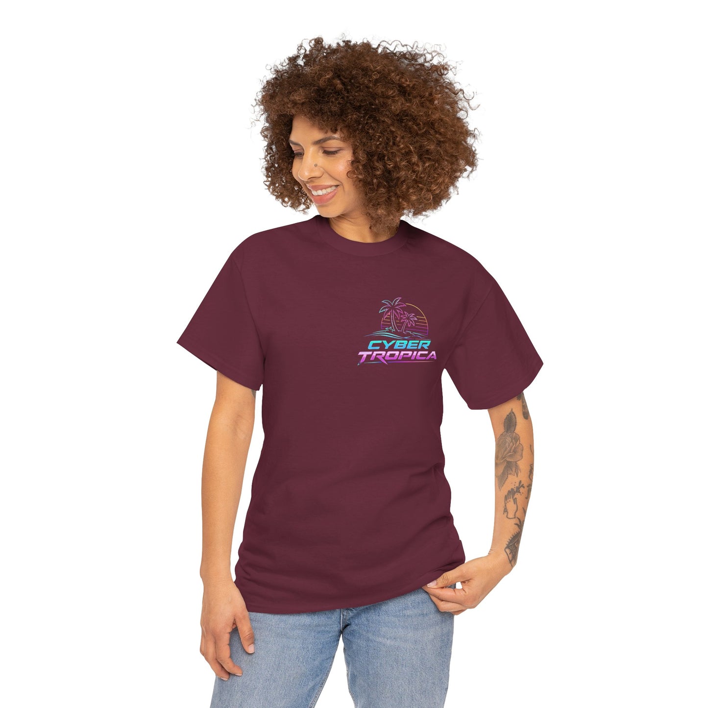 Retro Vaporwave Mt. Fuji T-Shirt — Vintage Japanese Mountain Tee