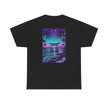 Tropical Beach Torii Gate T-Shirt