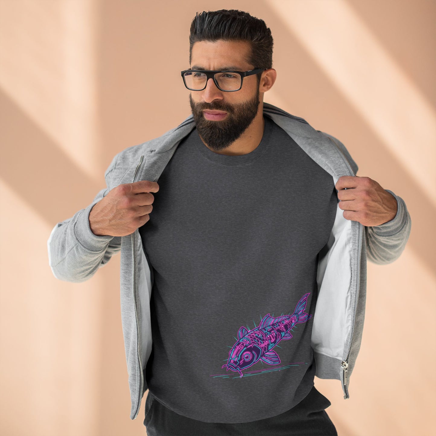 Koi wave sweatshirt