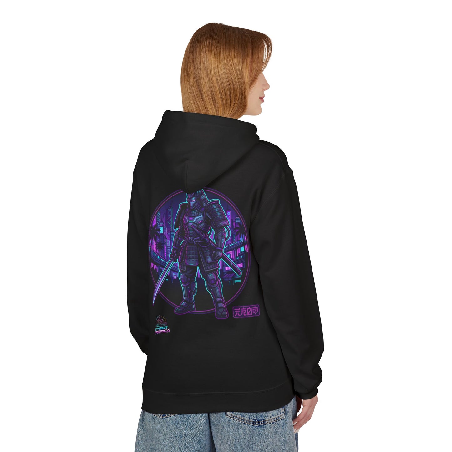 Cyber Mecha Samurai hoodie 1st edition