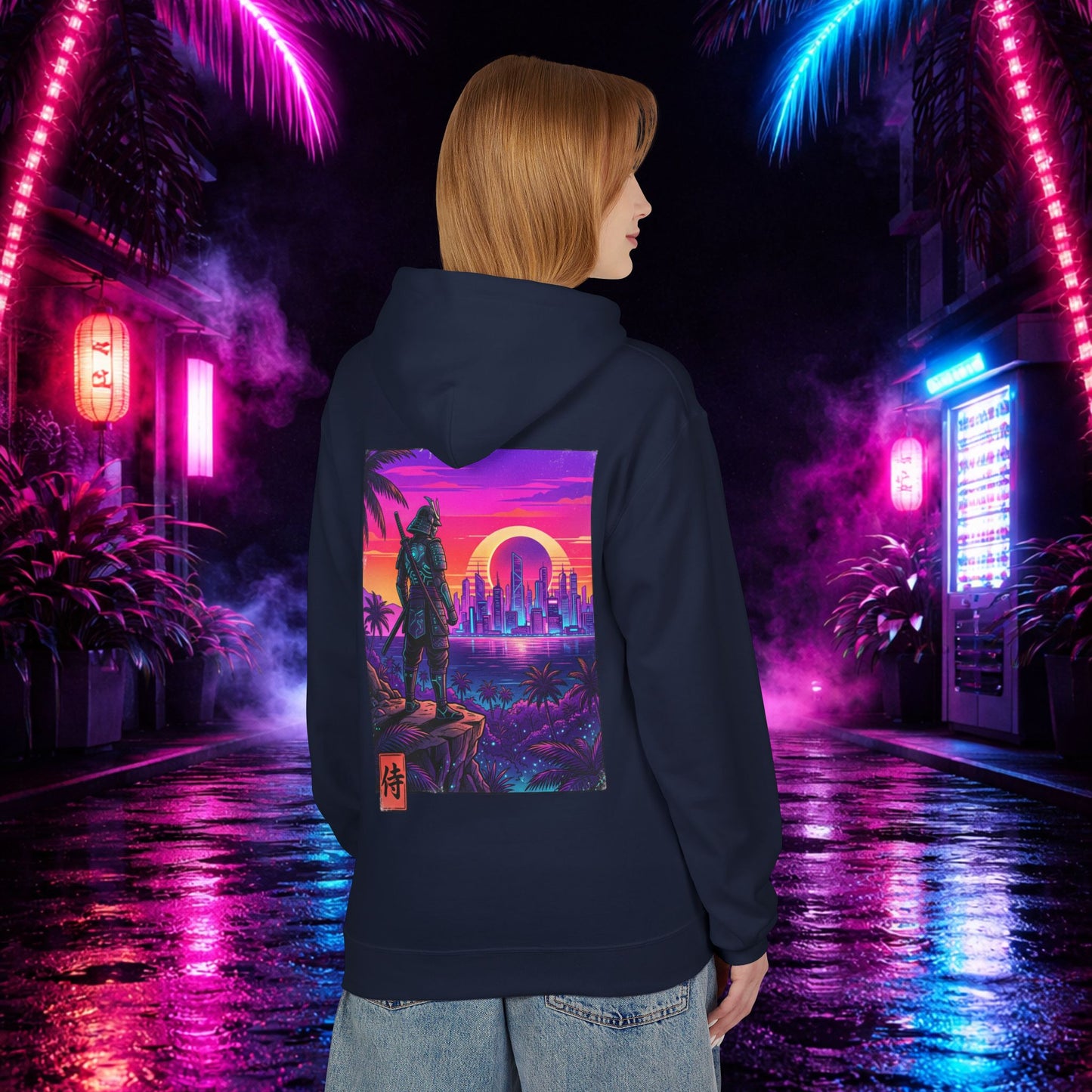Cyber Lone Samurai Hoodie 1st edition