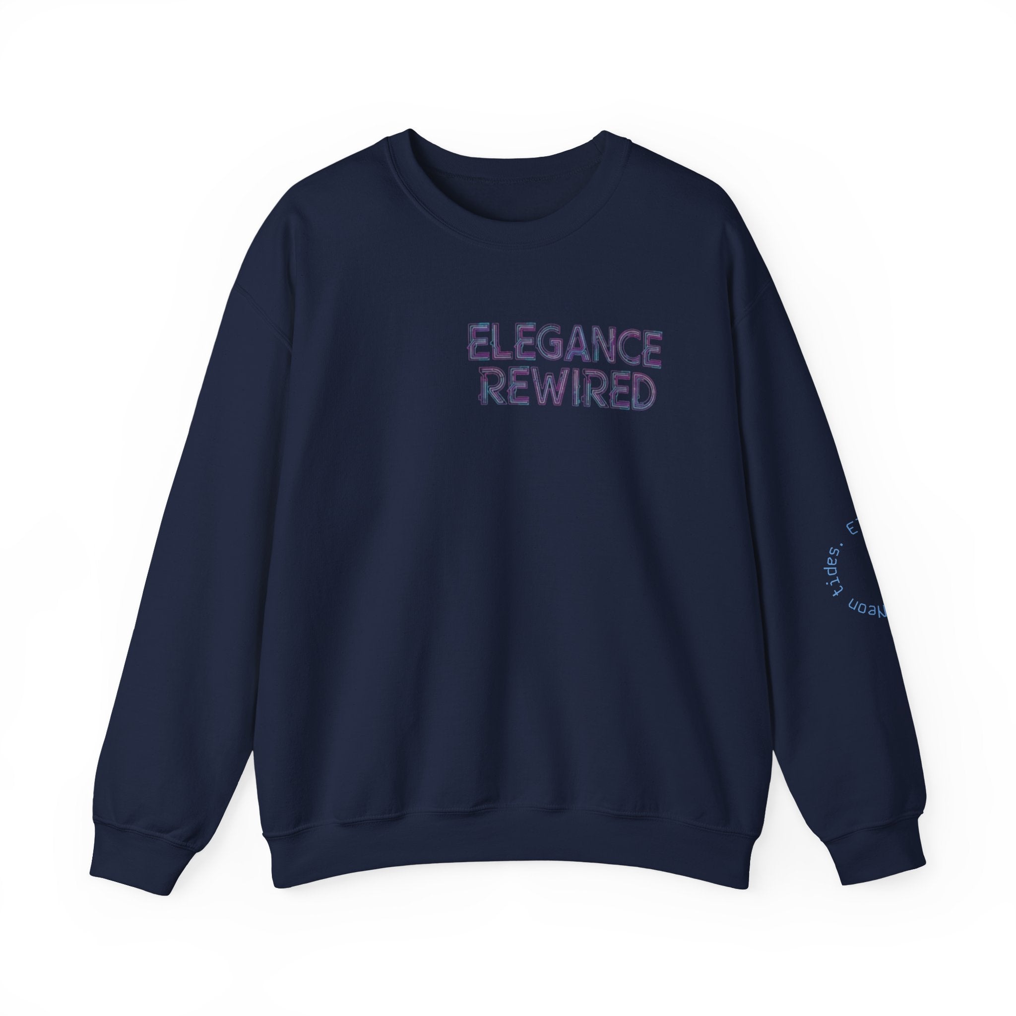 Geisha Sunset Crewneck Sweatshirt — "Elegance Rewired" Graphic Sweatshirt