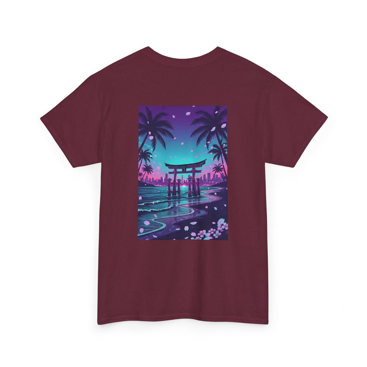 Tropical Beach Torii Gate T-Shirt