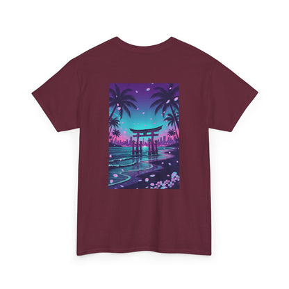 Tropical Beach Torii Gate T-Shirt