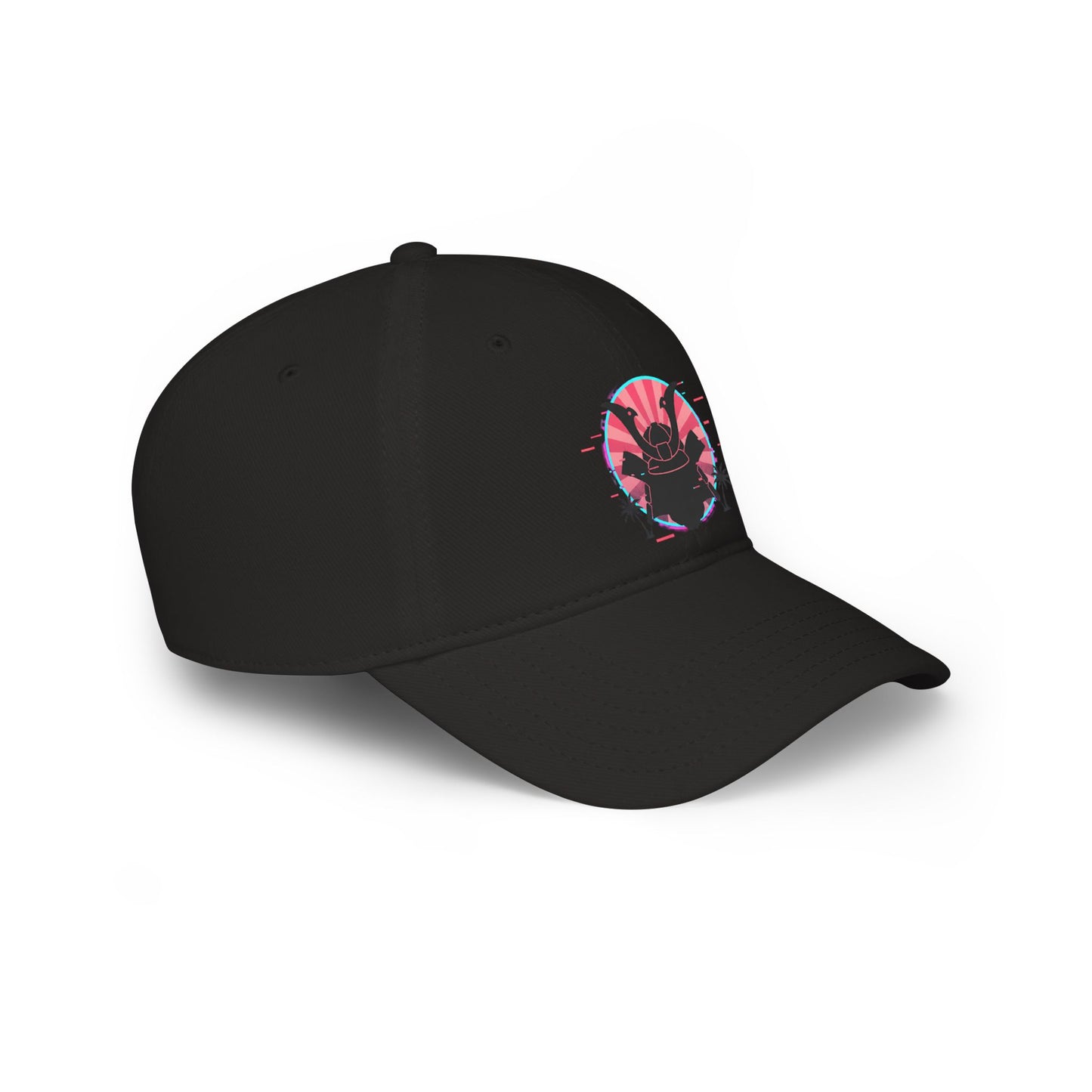 Tropical Samurai Sunset Baseball Cap