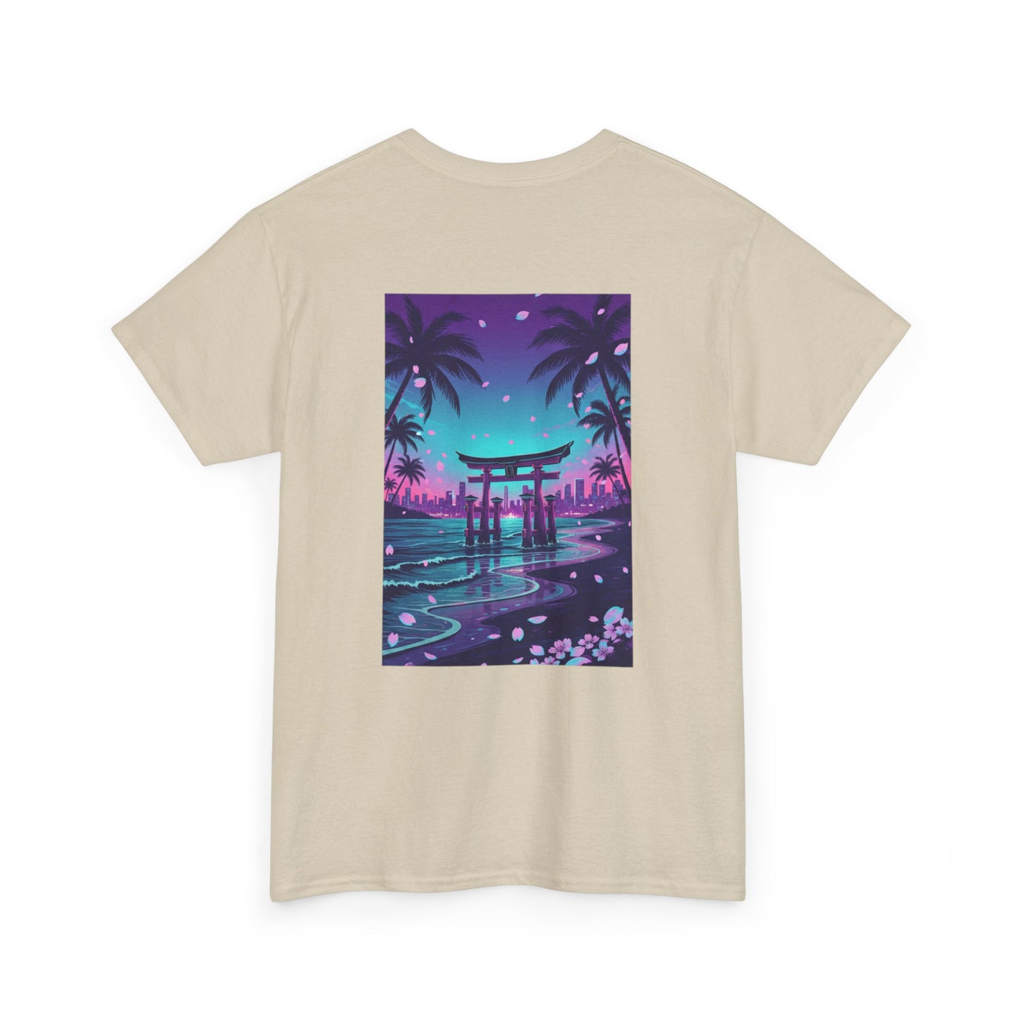 Tropical Beach Torii Gate T-Shirt