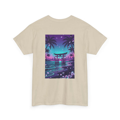 Tropical Beach Torii Gate T-Shirt